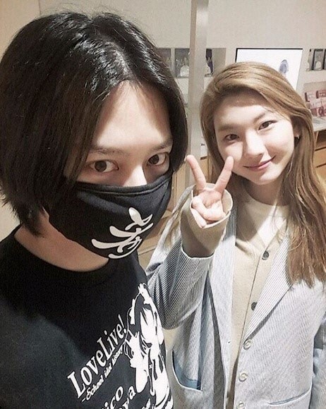 ▲김희철 김진경(사진=김진경 인스타그램)