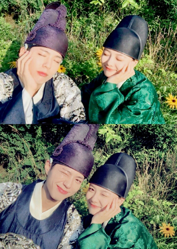 ▲'구르미 그린 달빛' 박보검 김유정(사진=박보검 트위터)