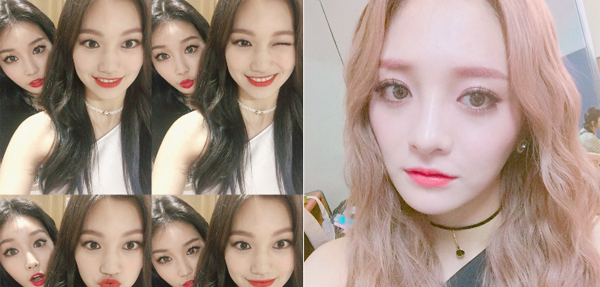 ▲'더쇼' 아이오아이(사진=아이오아이 트위터)