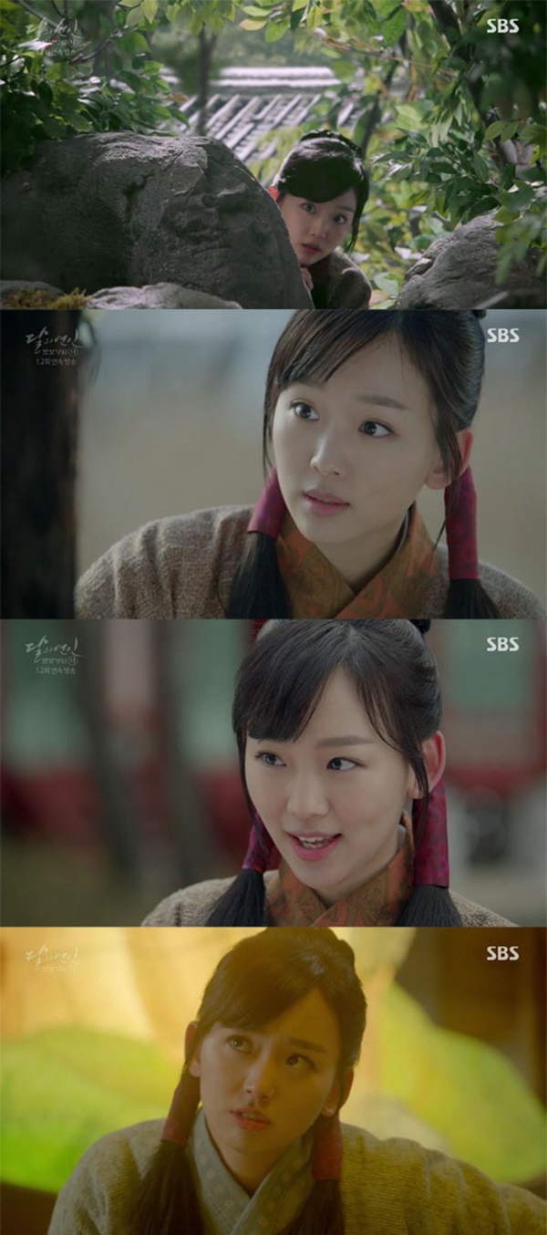 ▲‘달의 연인 보보경심 려’ 아이유 고려 가이드로 등장한 배우 진기주(사진=SBS 새 월화드라마 '달의 연인 보보경심 려' )