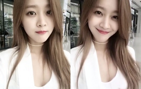 ▲조보아 (사진=싸이더스HQ 인스타그램)