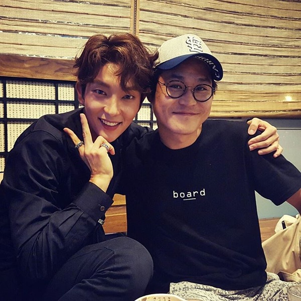 ▲배우 이준기, 김성균(사진=이준기 인스타그램)