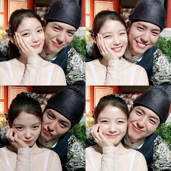 ▲배우 김유정, 박보검(사진=김유정 인스타그램)