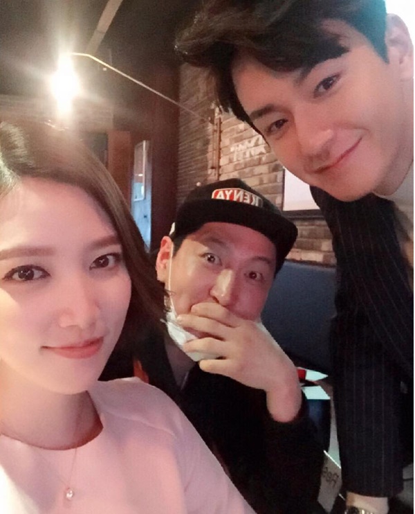 ▲배우 임주은, 임주환, 정수교(사진=임주은 인스타그램)