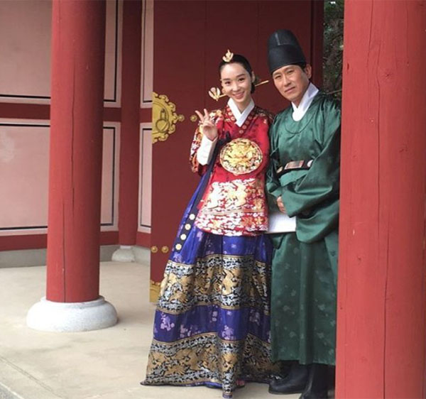 ▲'구르미 그린 달빛' 한수연 조희봉(사진=한수연 인스타그램)