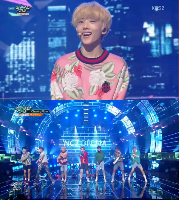 ▲‘뮤직뱅크’ NCT DREAM(사진=KBS2)