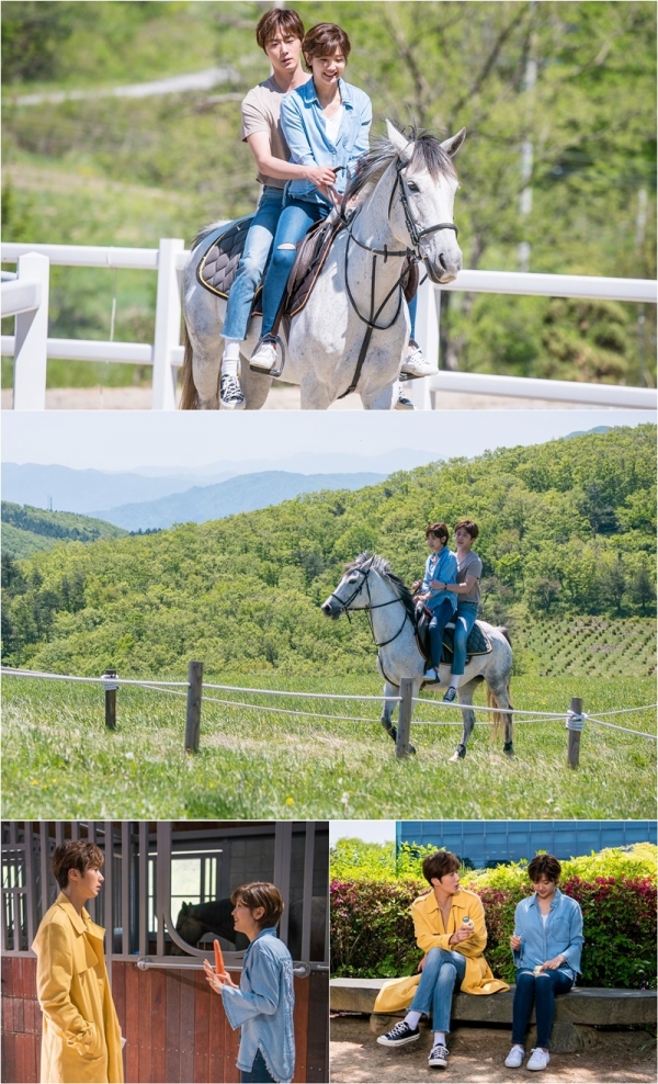 ▲'신데렐라와 네 명의 기사' 정일우 박소담(사진= tvN)