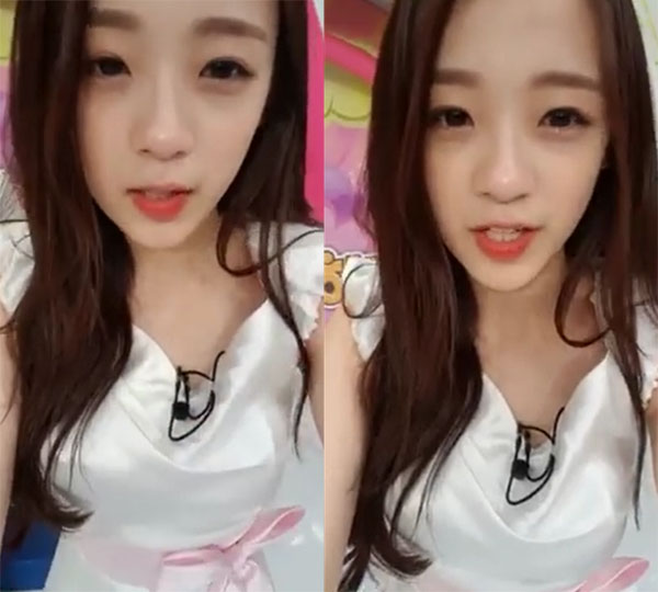 ▲'보니하니' 12대 하니 진솔(사진=에이프릴 페이스북)