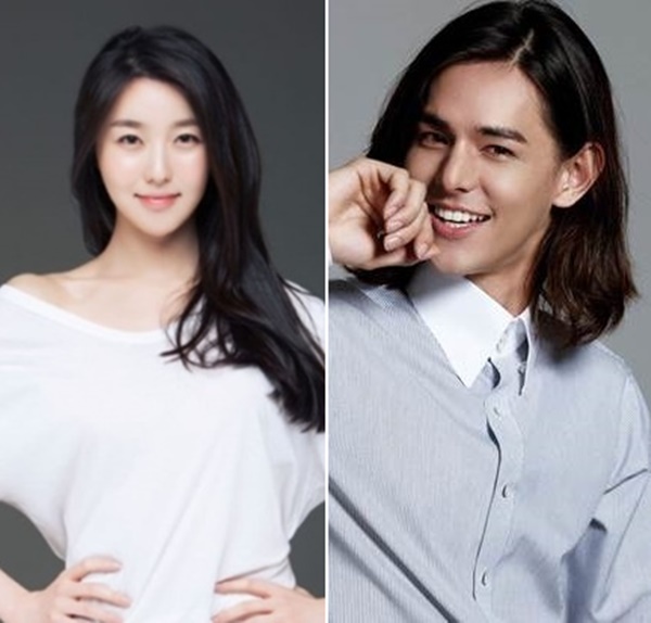 ▲결혼 소식을 발표한 김열(왼쪽)과 이현재(사진=스타이야기, 래몽래인)