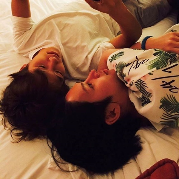 ▲엑소 백현, 슈퍼주니어 김희철(사진=김희철 인스타그램)