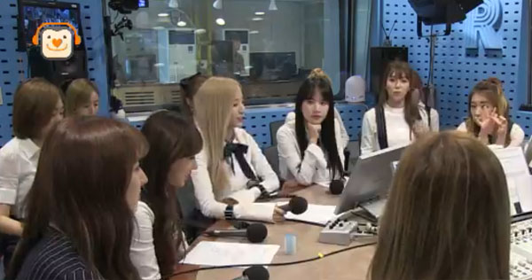 ▲'올드스쿨' 우주소녀(사진=SBS 파워FM)