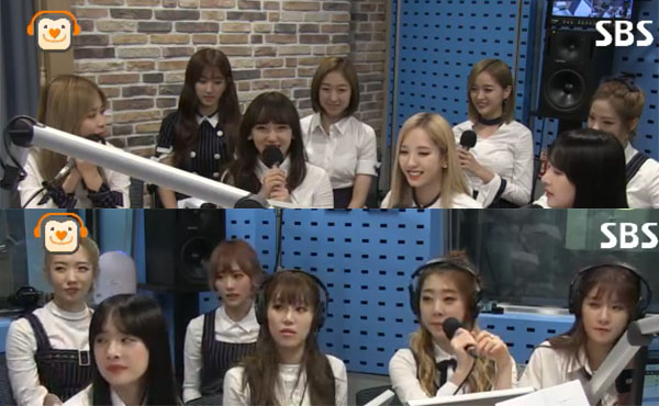 ▲'올드스쿨' 우주소녀(사진=SBS 파워FM)