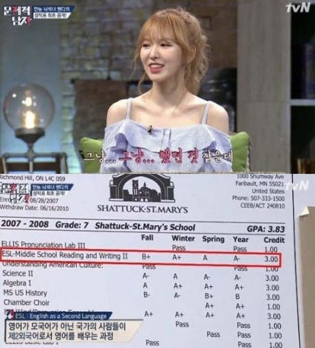 (사진=tvN '문제적 남자' 웬디)