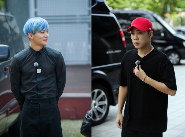 ▲‘꽃놀이패’에 합류한 젝스키스 이재진(좌), 은지원(사진=SBS)