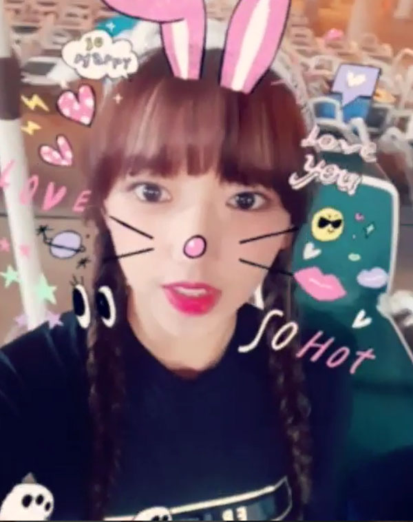 ▲MBC '마리텔'에 출연한 성소(사진=우주소녀 인스타그램)