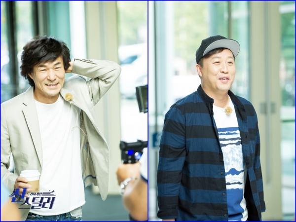 ▲SBS 새 파일럿 ‘씬스틸러’에 출연하는 배우 오광록, 개그맨 정준하(사진=SBS)