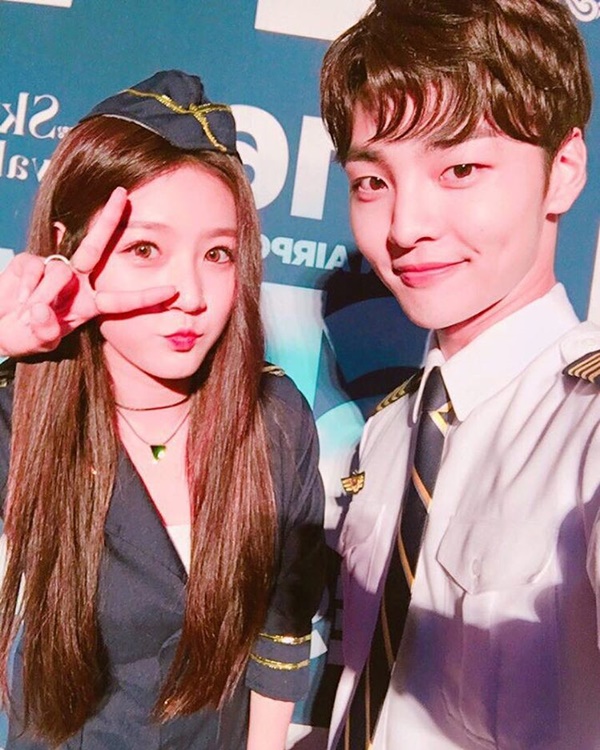 ▲배우 김새론, 김민재(사진=김민재 인스타그램)