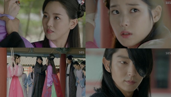 (사진=SBS '달의 연인' 이준기 아이유)