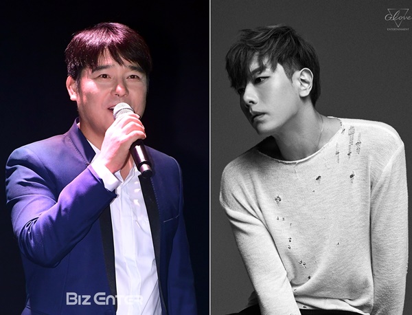 ▲가수 임창정, 박효신(사진=윤예진 기자 yoooon@, 글러브엔터테인먼트)