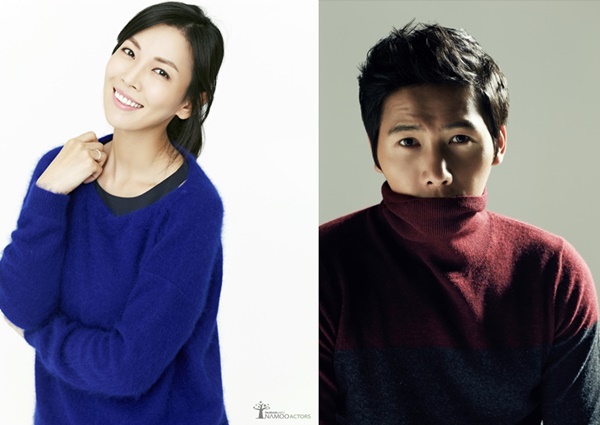▲배우 김소연, 이상우(사진=나무엑터스, HM엔터테인먼트)