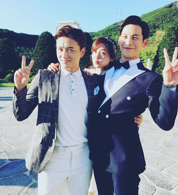 ▲배우 진태현, 성유리, 박기웅(사진=진태현 인스타그램)