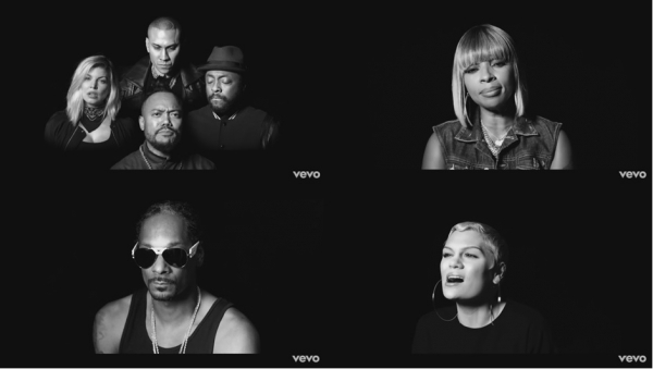 (사진=블랙 아이드 피스 새 싱글 ‘#웨얼스더러브(#WHERESTHELOVE)’ 뮤직비디오 캡쳐)