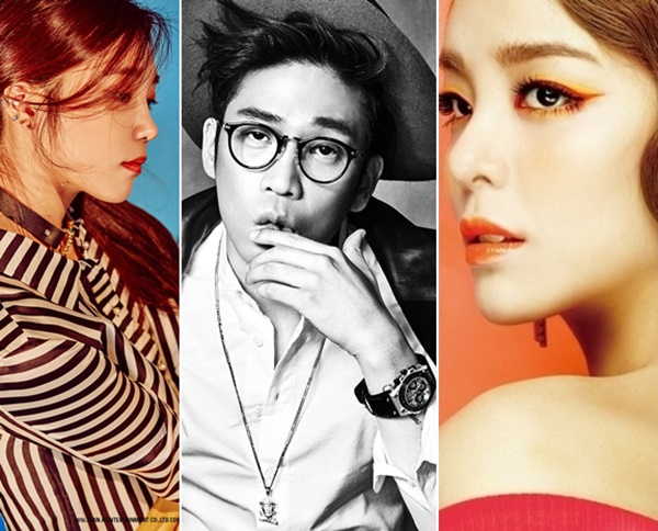 ▲정은지 MC몽 에일리(사진=각 소속사)