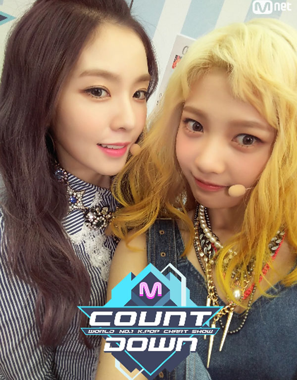 ▲레드벨벳 아이린 조이(사진=Mnet 엠카운트다운 트위터)