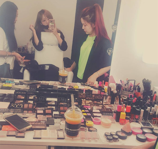 ▲'언프리티 랩스타'출신 래퍼 캐스퍼가 긱스 루이와 결별 후 일상을 전했다.(사진=캐스퍼 인스타그램)