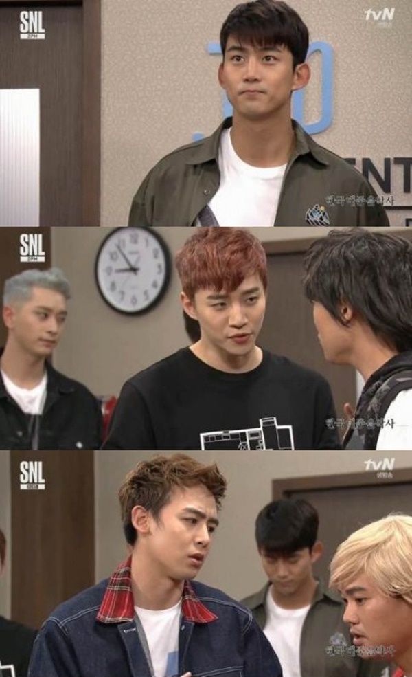(사진=tvN 'SNL 코리아 시즌8' 투피엠 캡처)