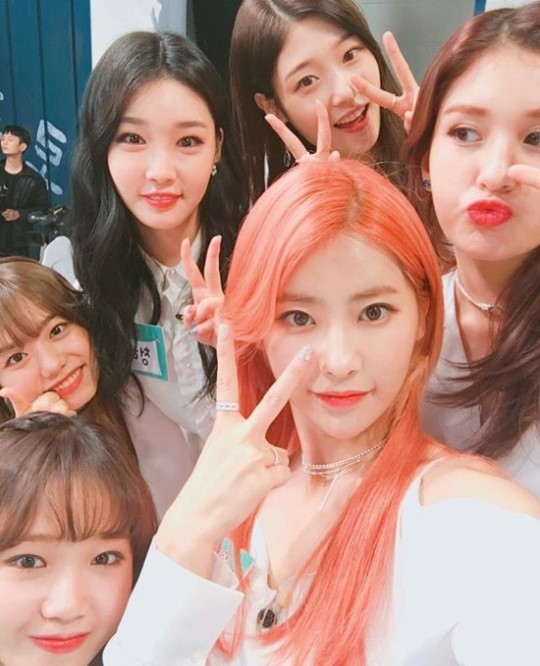 (▲정채연 인스타그램 아이오아이 다이아)