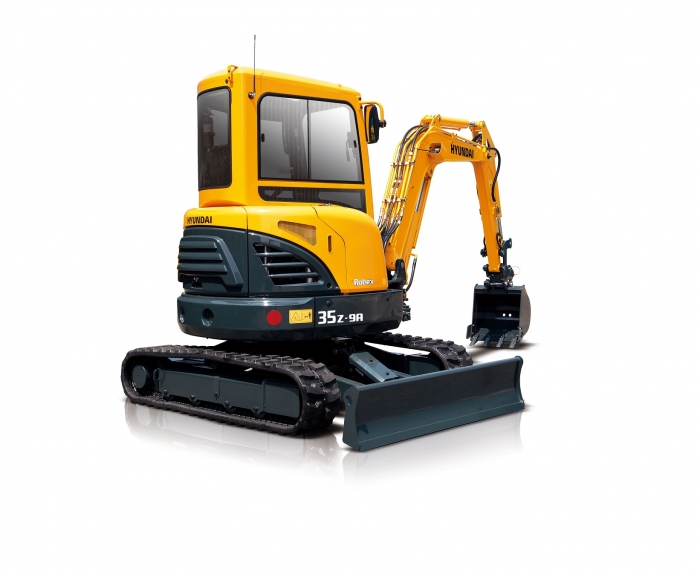 ▲미니 굴삭기 (사진 제공 = 현대중공업)