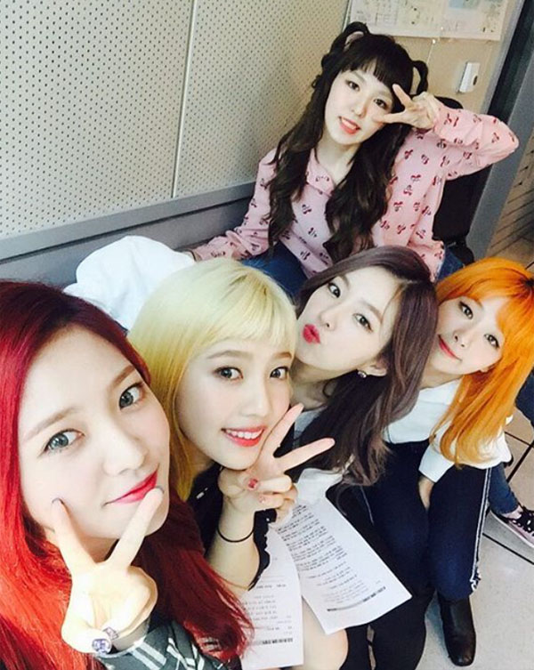 ▲'최파타' 레드벨벳(사진=레드벨벳 인스타그램)