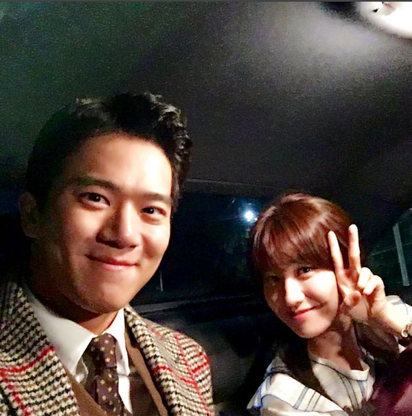 ▲월화드라마 '혼술남녀' 하석진 박하선(사진=하석진 인스타그램)