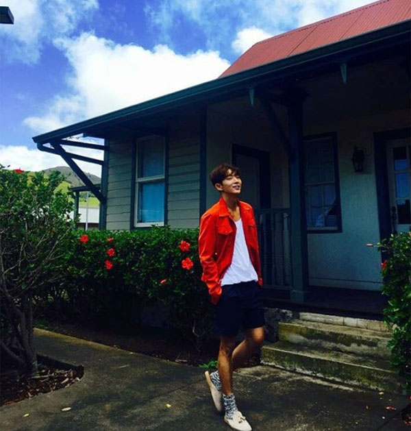 ▲'달의연인보보경심려' 이준기가 추석을 맞아 인사말을 건넸다.(사진=이준기 인스타그램)