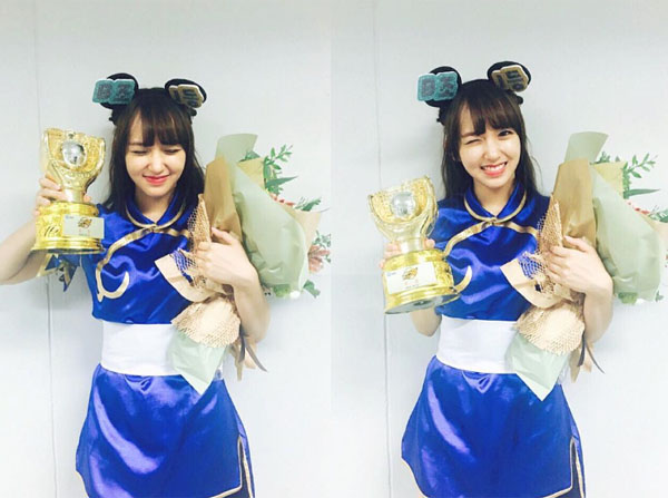 ▲성소(사진=우주소녀 인스타그램)