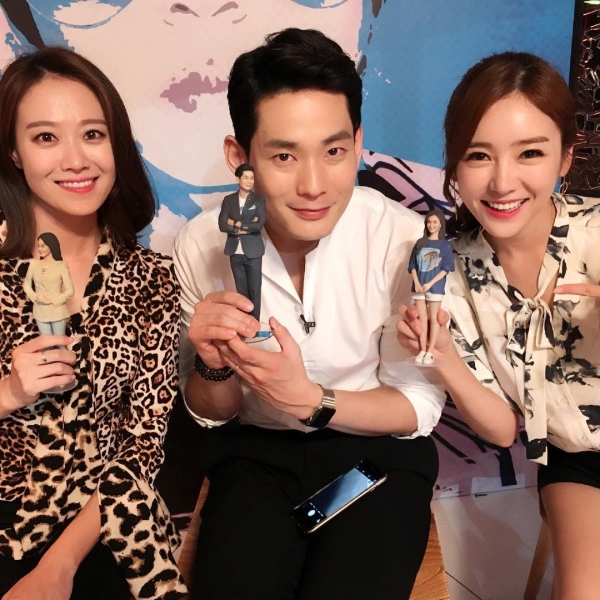 ▲(왼쪽부터) 문지애, 한상헌, 공서영(사진=공서영 SNS)