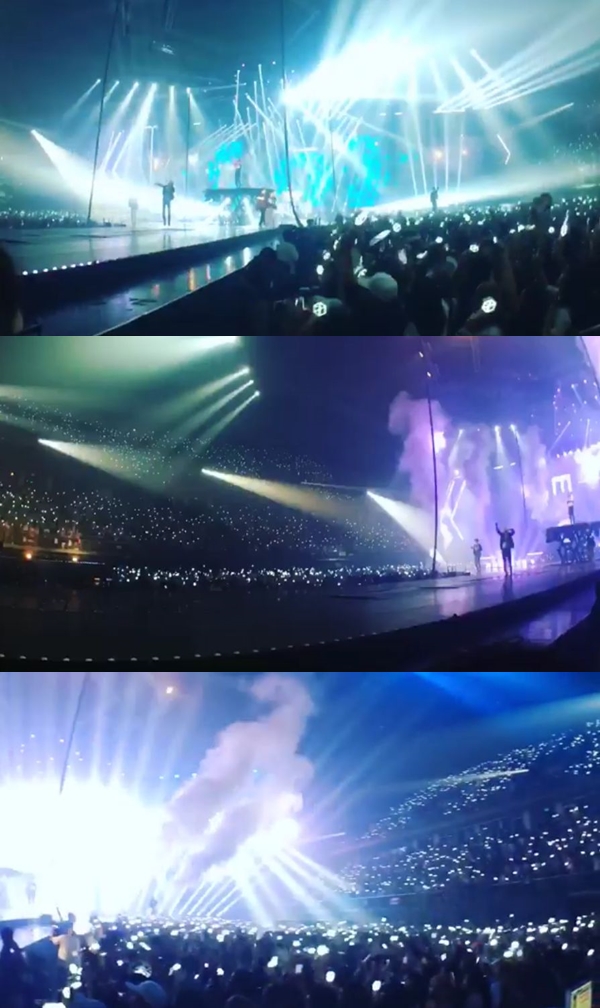 ▲'무한도전' 유재석 '댄싱킹' 뒷무대 어땠나…"쪼쪼" 댄스 공개(출처=심재원 인스타그램 영상 캡처)