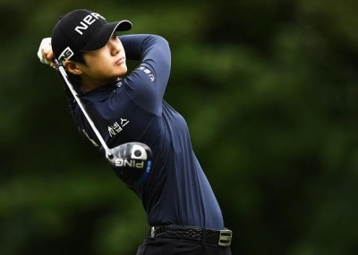 ▲박성현의 드리이버 샷. 사진=LPGA