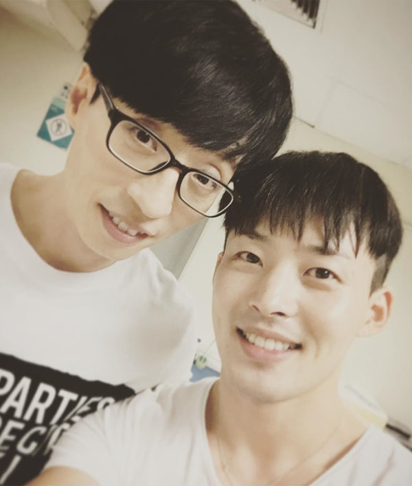 ▲'무한도전 댄싱킹' 유재석 백구영 (사진=백구영 인스타그램)