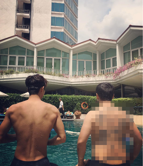 ▲'달의 연인' 남주혁이 태국에서의 일상을 전했다.(사진=남주혁 인스타그램)