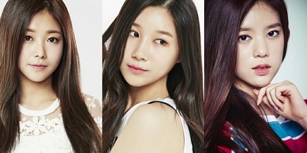 ▲(왼쪽부터) 희재, 신시아, 데이지(사진=더블킥 컴퍼니)