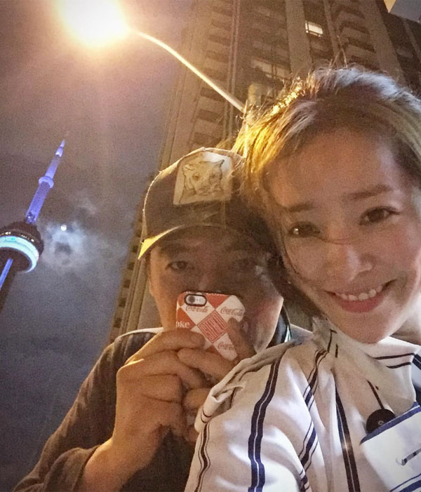 ▲'밀정' 김지운 한지민(사진=한지민 인스타그램)