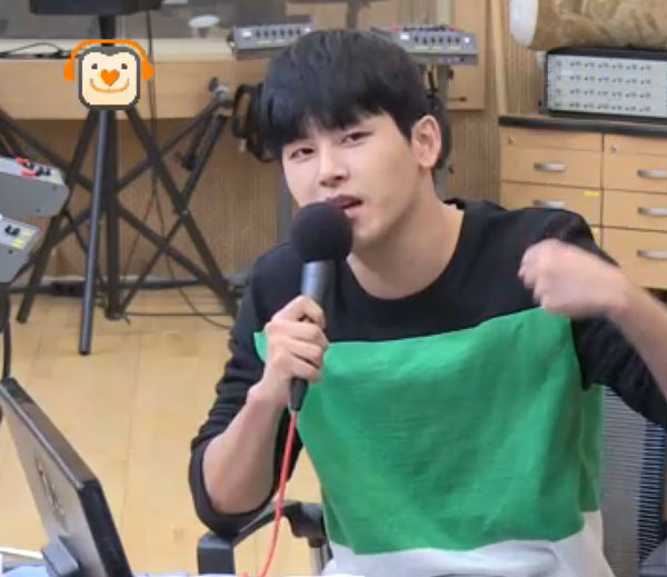 ▲'컬투쇼' 인피니트 호야(사진=SBS 파워FM)