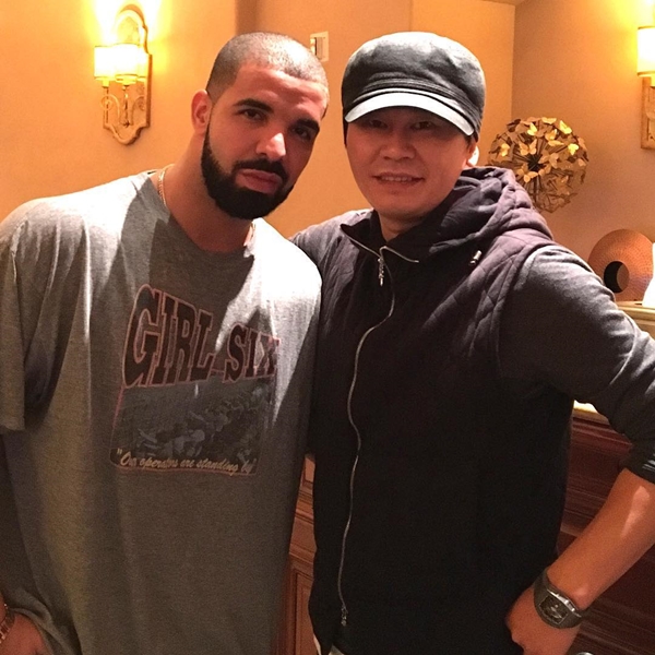 ▲드레이크, 양현석(사진=양현석 인스타그램)