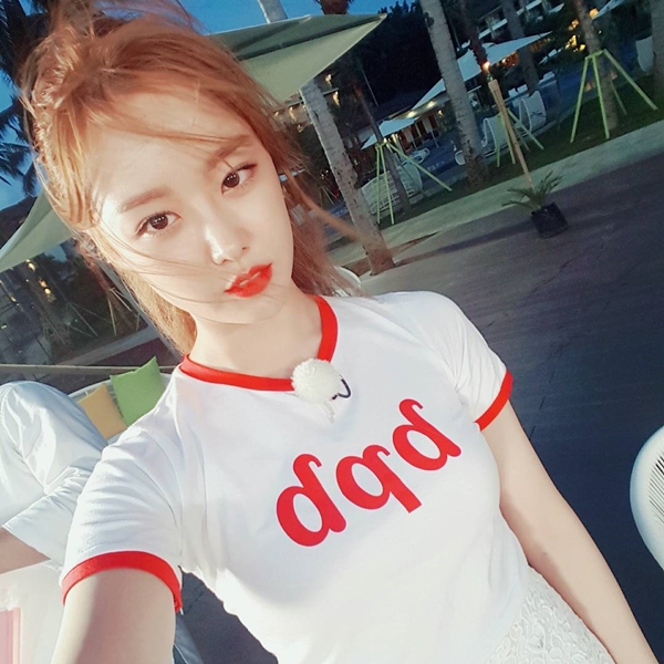 ▲그룹 시크릿 송지은(사진=시크릿 송지은 인스타그램)