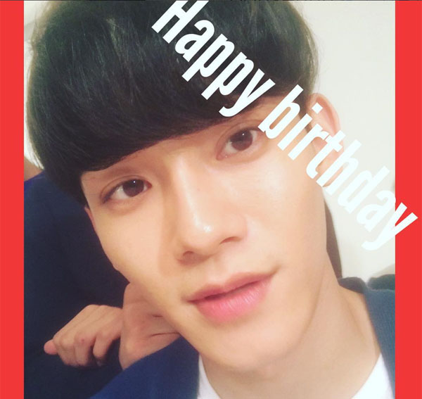 ▲엑소 세훈이 첸의 생일을 기념했다.(사진=세훈 인스타그램)