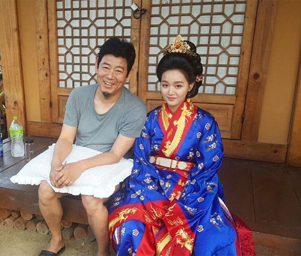 ▲'달의 연인 보보경심 려' 성동일 지헤라(사진=지헤라 인스타그램)