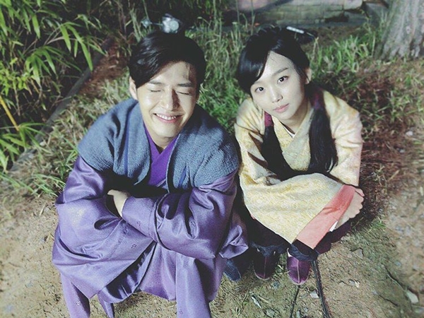 ▲SBS '달의 연인 - 보보경심 려' 강하늘, 진기주(사진=진기주 인스타그램)