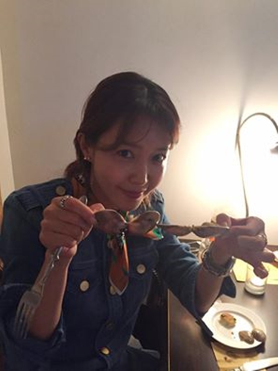 ▲배우 채정안(사진=tvN '수요미식회' 공식 페이스북)